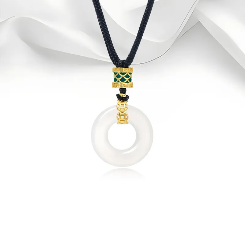 Zhou Jifeng Chalcedony Necklaces Unisex-3
