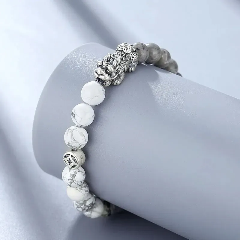 Zhou Jifeng Map Stone Bracelets Unisex-2
