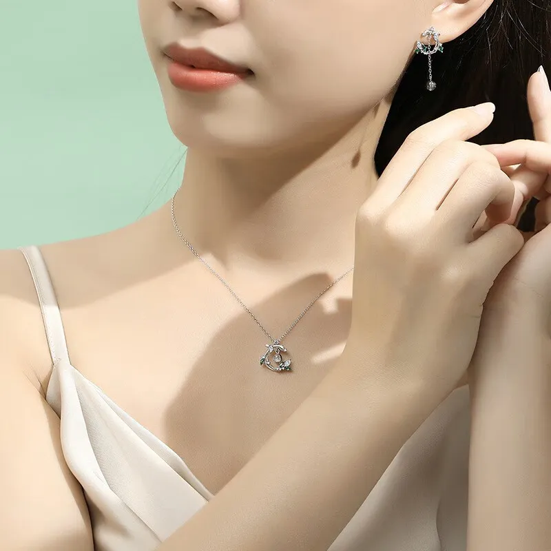 Zhou Jifeng 925 Sterling Silver Necklaces Women's-3