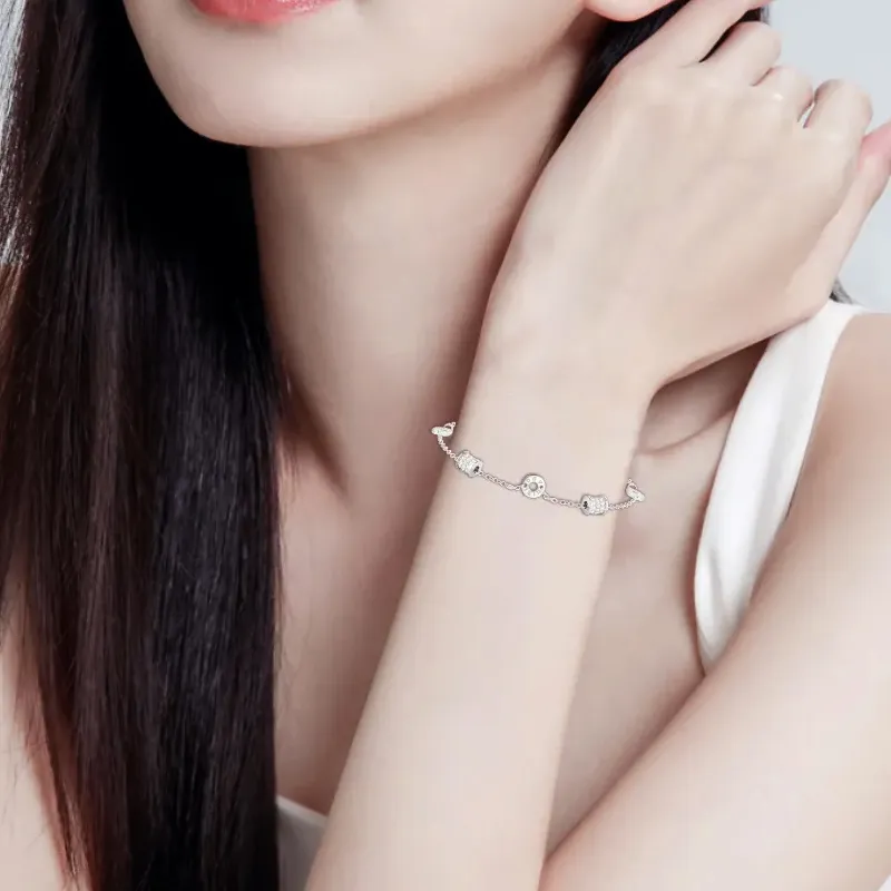Zhou Jifeng S925 Silver Bracelets Women's-6