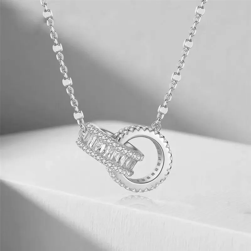 Zhou Jifeng S925 Silver Necklaces Women's Silver-4