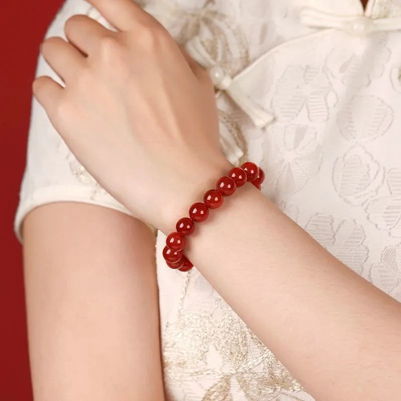 Zhou Jifeng Natural Agate Bracelets Unisex-4