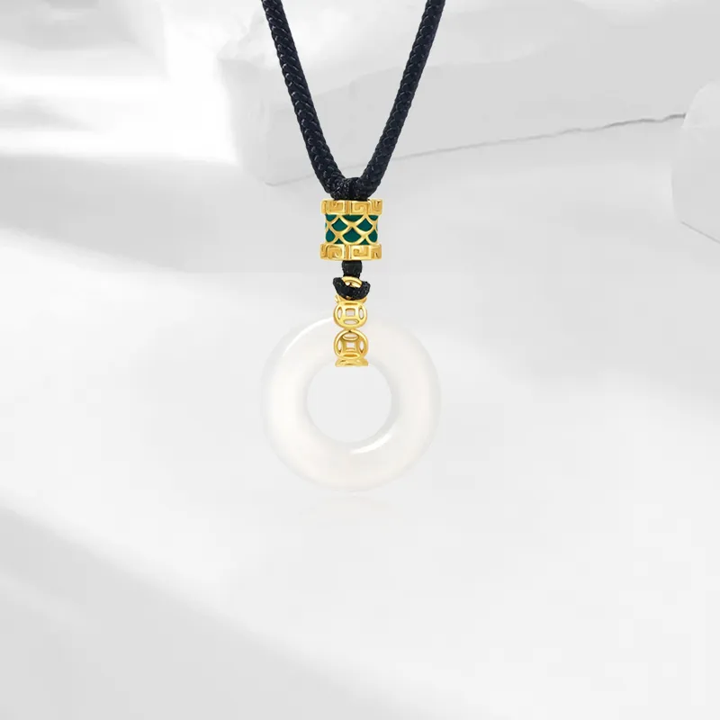 Zhou Jifeng Chalcedony Necklaces Unisex-2