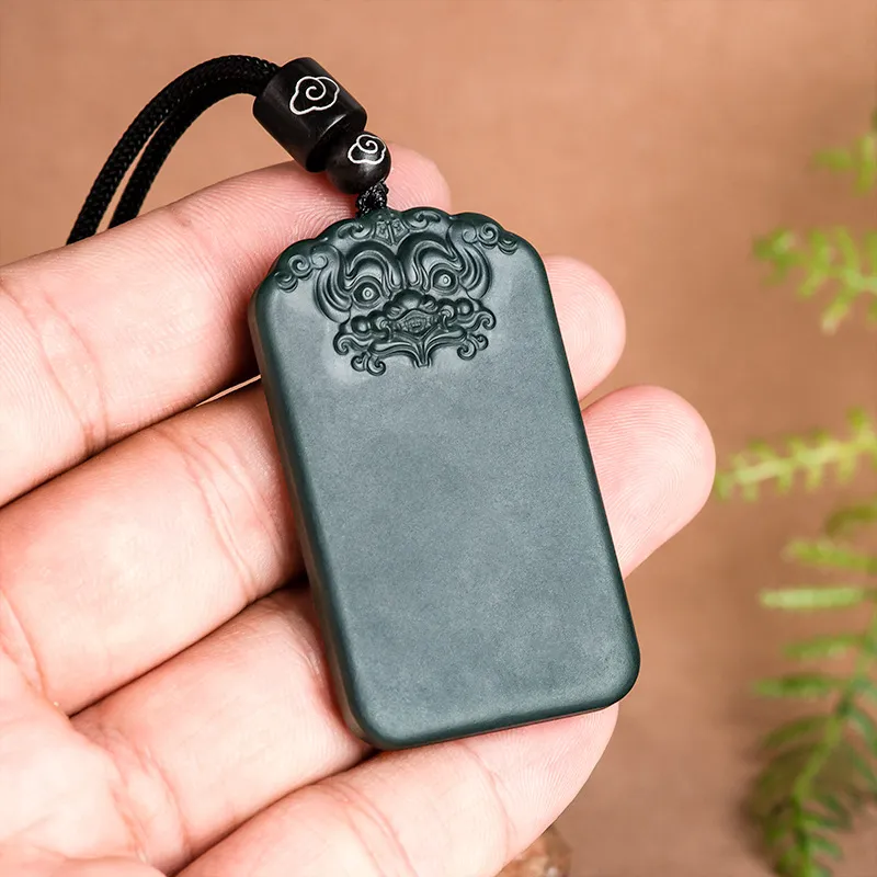 Zhou Jifeng Necklaces Black Jade Women's-4