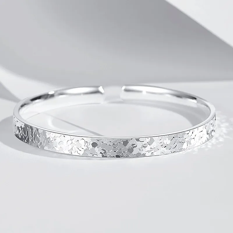 Zhou Jifeng 999 Fine Silver Bangles Women's-3