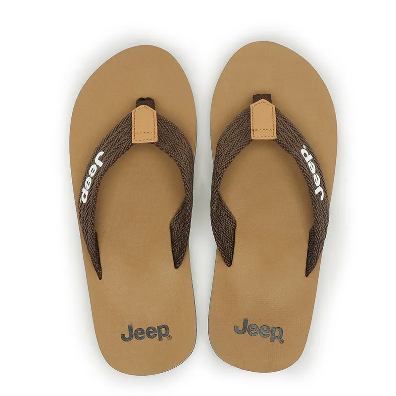Jeep Odor Resistant Abrasion Resistant Slip Resistant Quick Dry Flip Flops Unisex-3