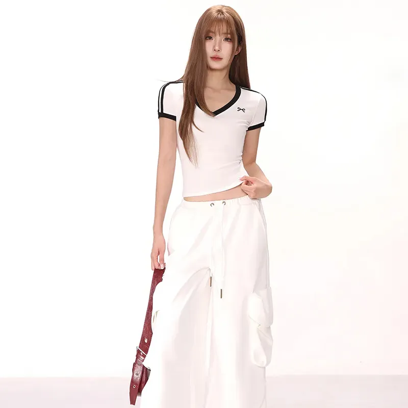 Pa33word Regular T Shirt Women's Pure White Color-5