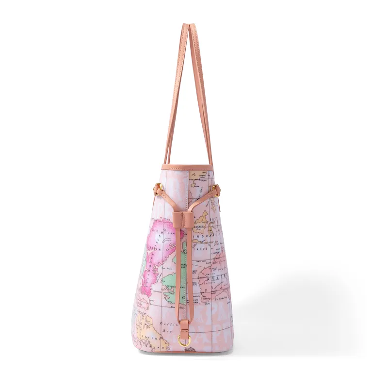 PAPRIKA Cow Leather Shoulder Bag Regular Women's Multicolor-2