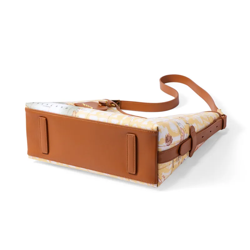 PAPRIKA Cow Leather Shoulder Bag Regular Women's Multicolor-13