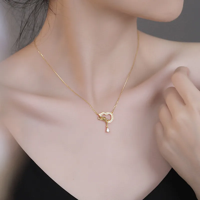 LAA 925 Sterling Silver Necklaces Women's-1