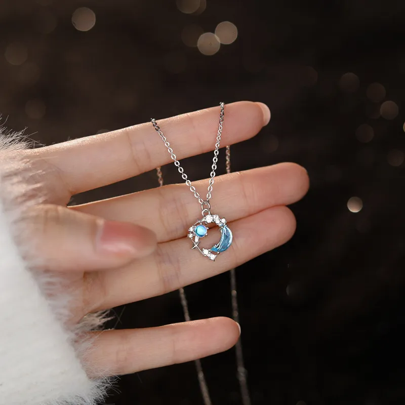 LAA S999 Fine Silver Necklaces Women's-1