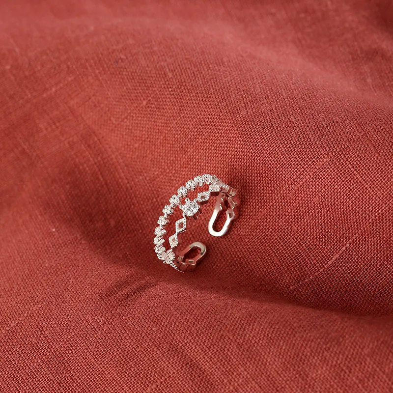LAA 925 Sterling Silver Rings Women's-2