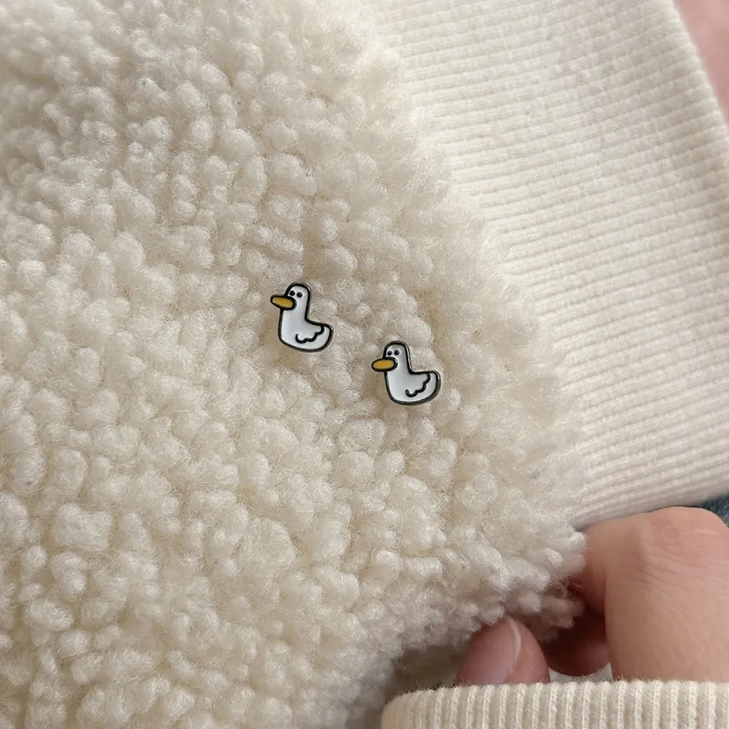 LAA 999 Fine Silver Stud Earrings Women's-3