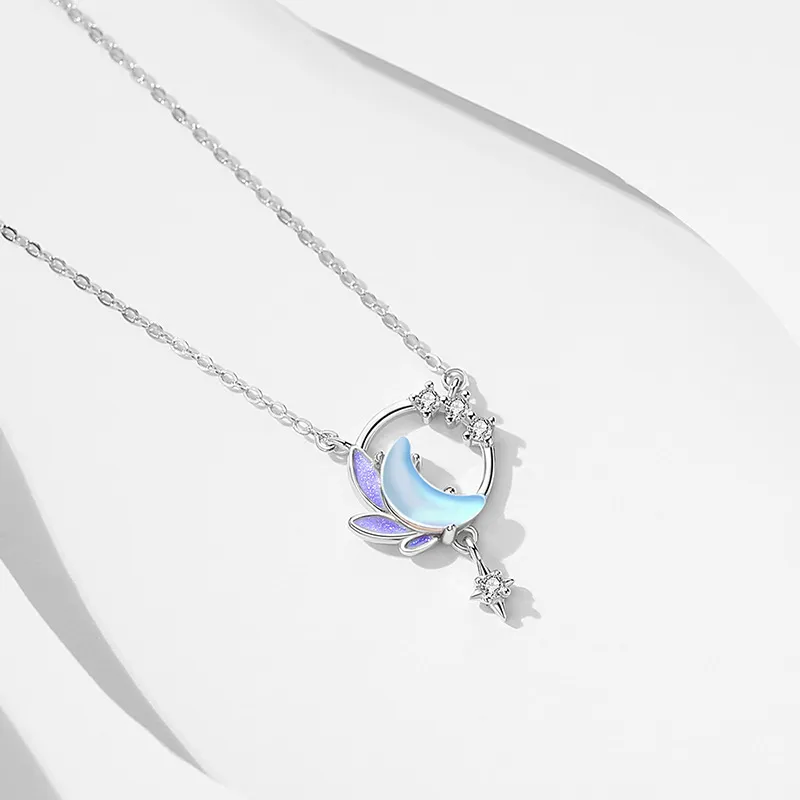 LAA 925 Sterling Silver Necklaces Women's-3