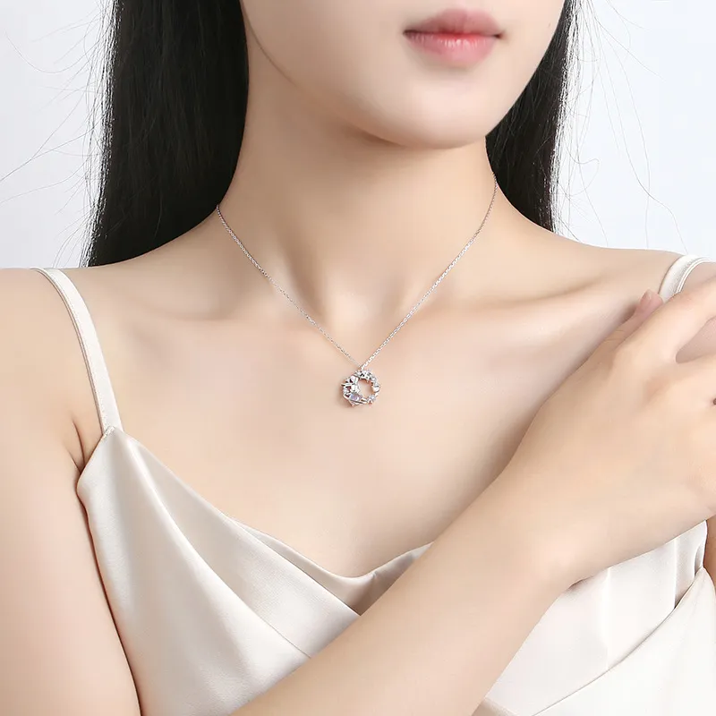 LAA S925 Silver Necklaces Women's-1