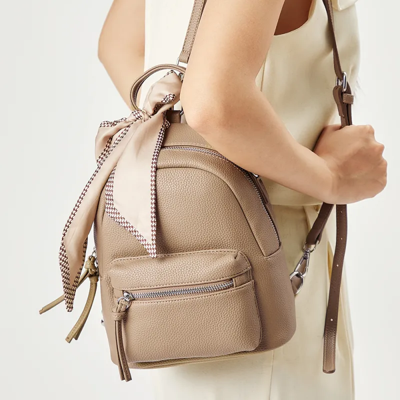 RED DRAGONFLY PU Backpack, Shoulder Bag, Handbag Regular Women's Black Apricot Camel-10