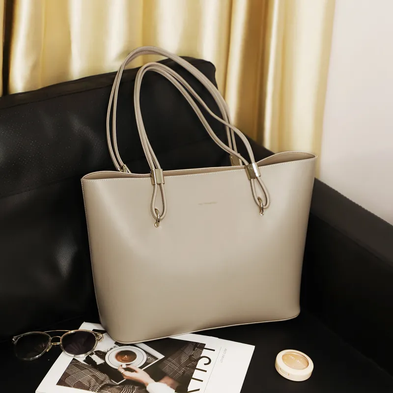RED DRAGONFLY PU Commute, Shopping Bag, Tote Bag, Shoulder Bag Women's Black/Brown/Ecru-6