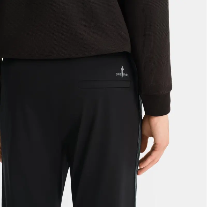 Biyin Leufen Casual Pants Men's Black-3