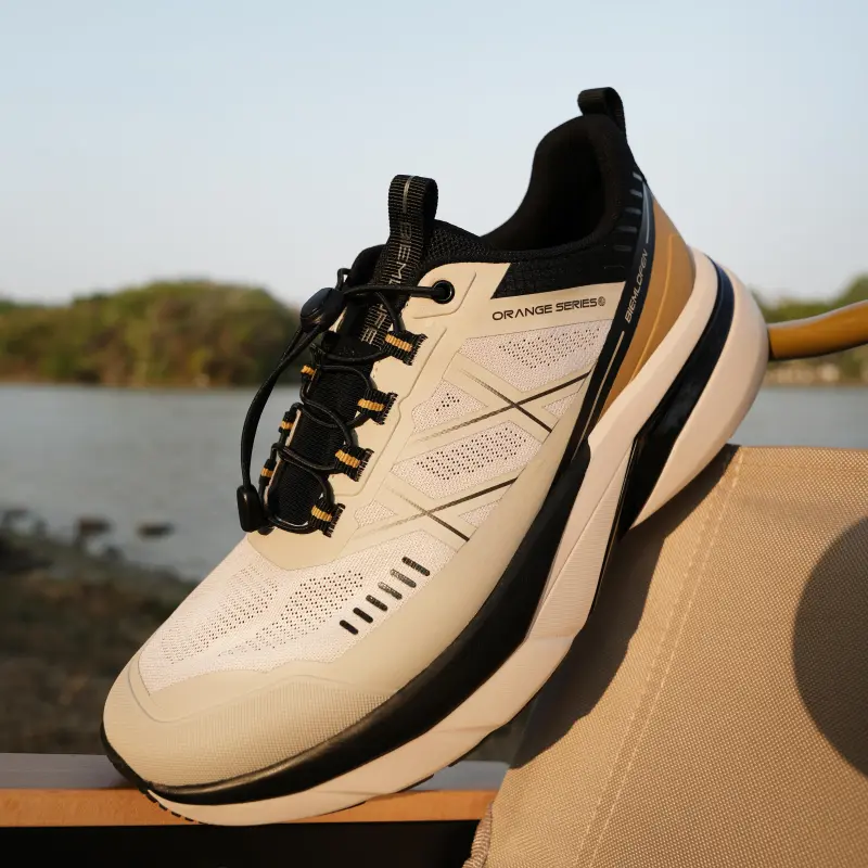 Biyin Leufen Slip Resistant Low Top Casual Shoes Men's-13