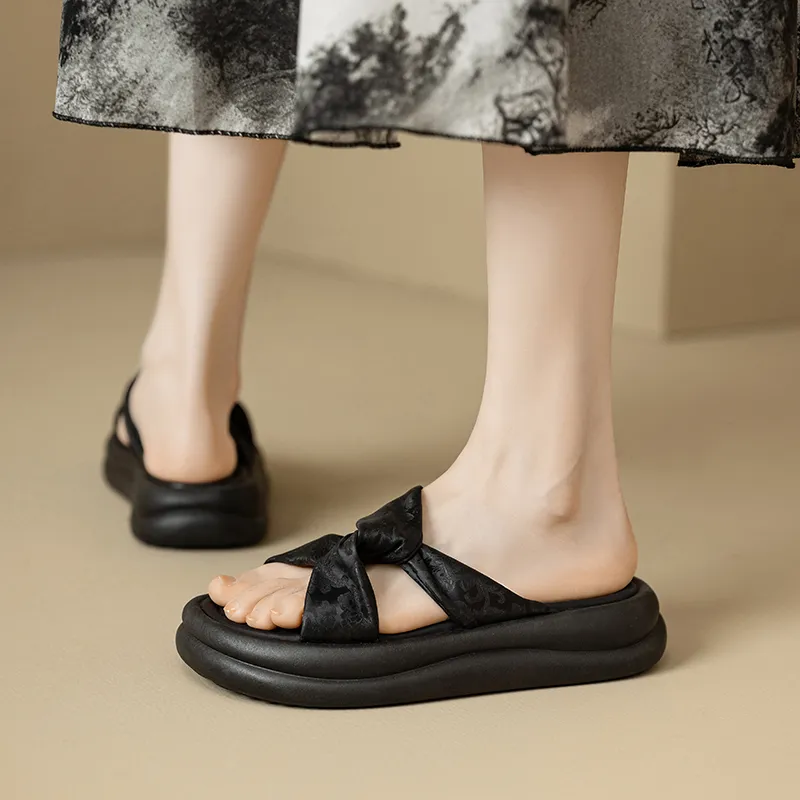 NUNZ Slip Resistant Abrasion Resistant Slide Slippers Women's-10