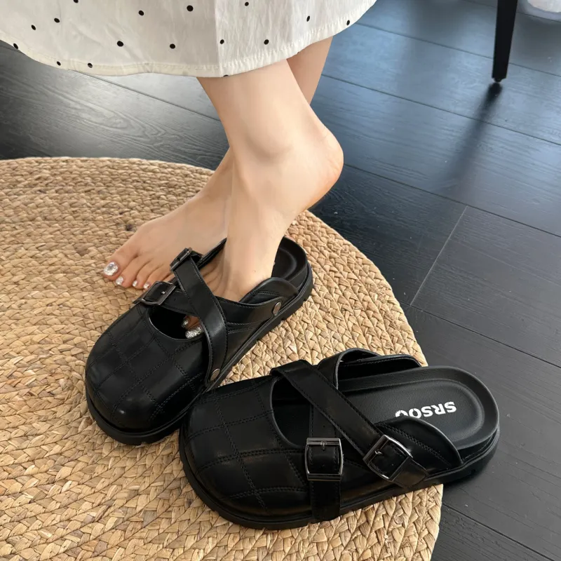 NUNZ Slip Resistant Closed Toe Slippers Women's-15