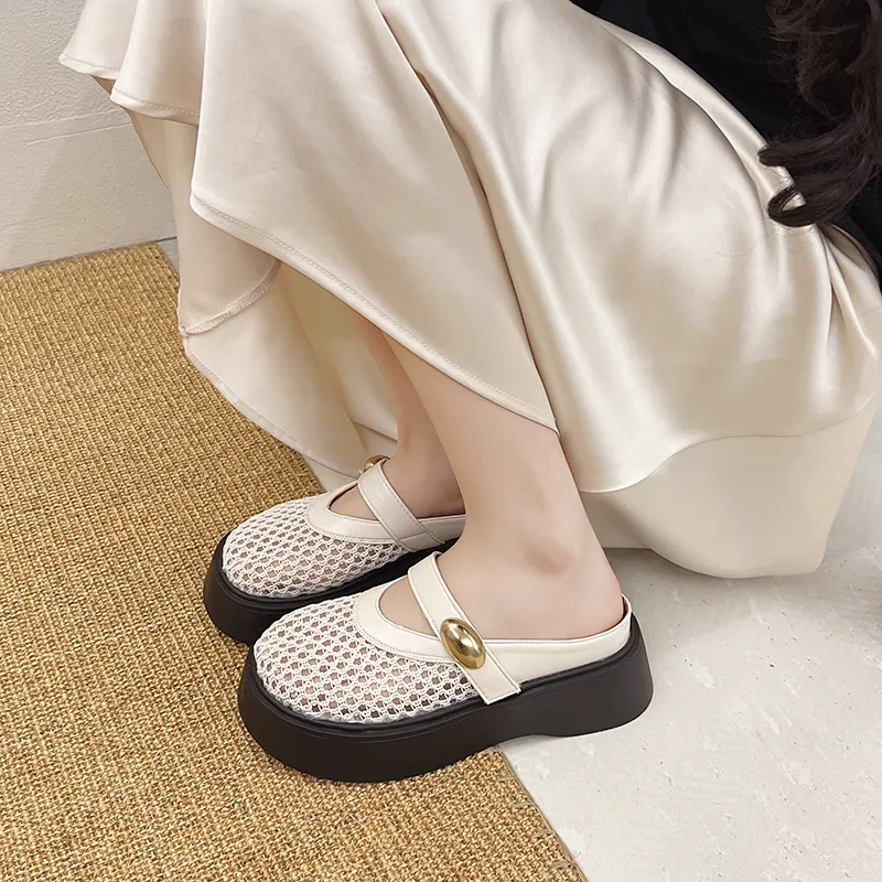 NUNZ Rubber Sole Odor Resistant Closed Toe Slippers Women's-4