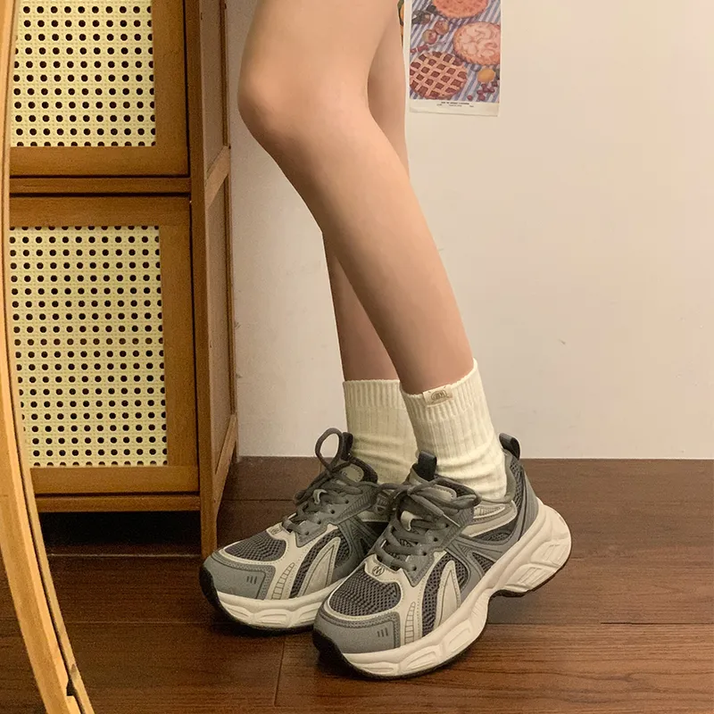NUNZ Low Top Chunky Sneakers Women's-6