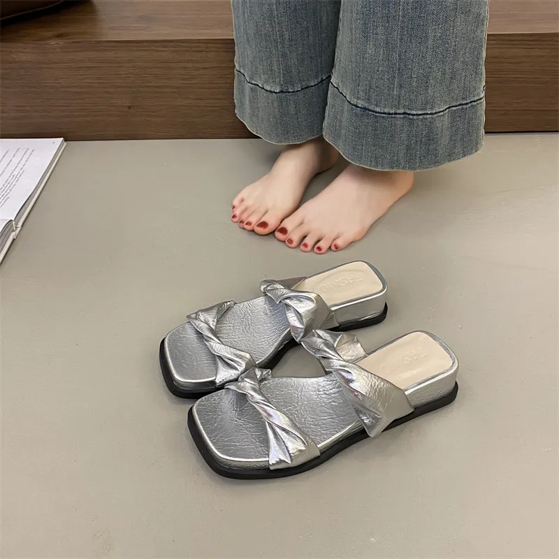 NUNZ Rubber Sole Abrasion Resistant Slide Slippers Women's-1