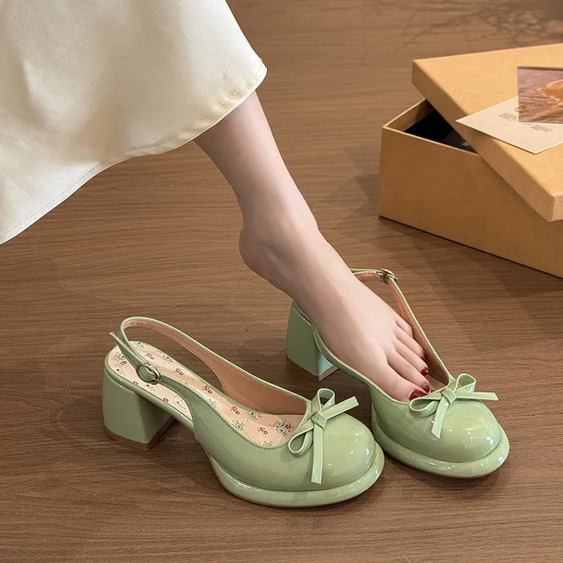 NUNZ Chunky Heel High Heels Women's-27