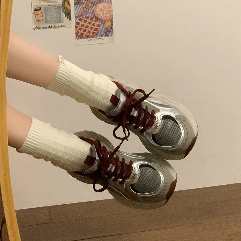 NUNZ Low Top Chunky Sneakers Women's-26