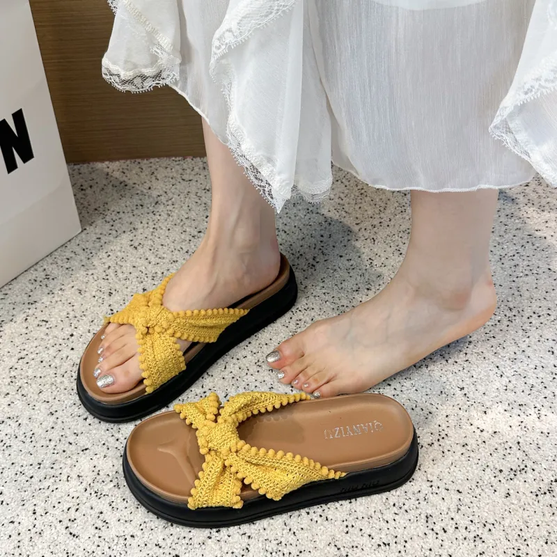 NUNZ Rubber Sole Quick Dry Slide Slippers Women's-10