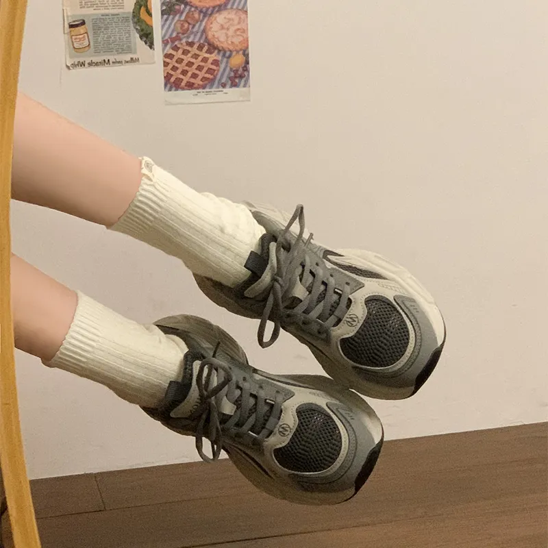 NUNZ Low Top Chunky Sneakers Women's-5