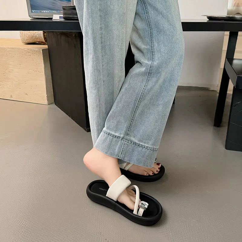 NUNZ Rubber Sole Odor Resistant Slide Slippers Women's-10