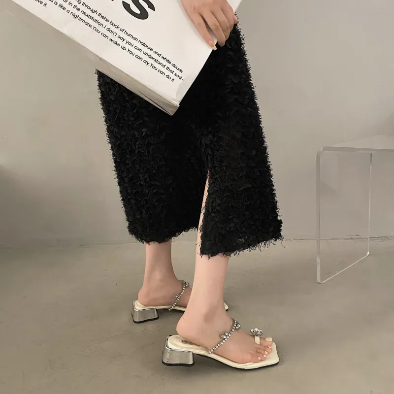 NUNZ Rubber Sole Odor Resistant Slide Slippers Women's-8