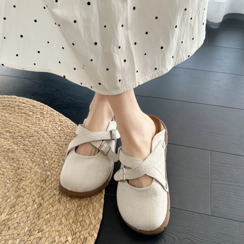 NUNZ Slip Resistant Closed Toe Slippers Women's-11