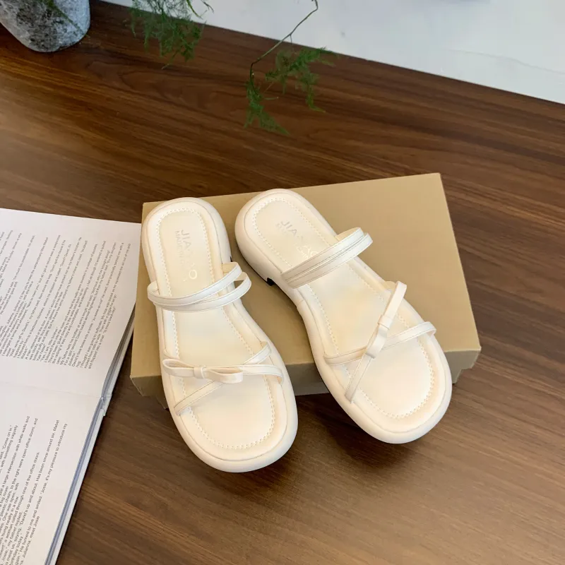 NUNZ Rubber Sole Odor Resistant Slide Slippers Women's-6
