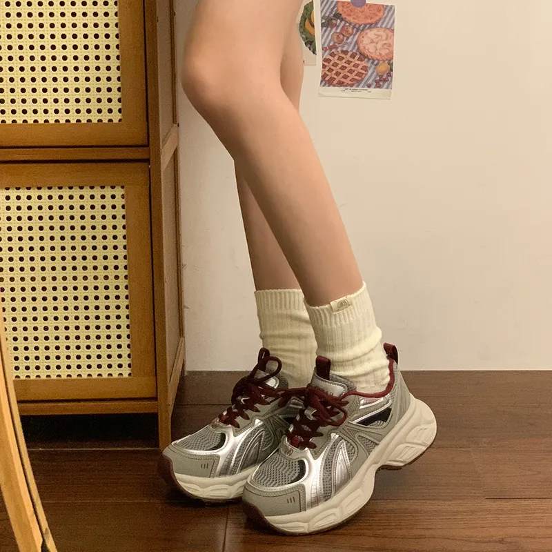 NUNZ Low Top Chunky Sneakers Women's-13