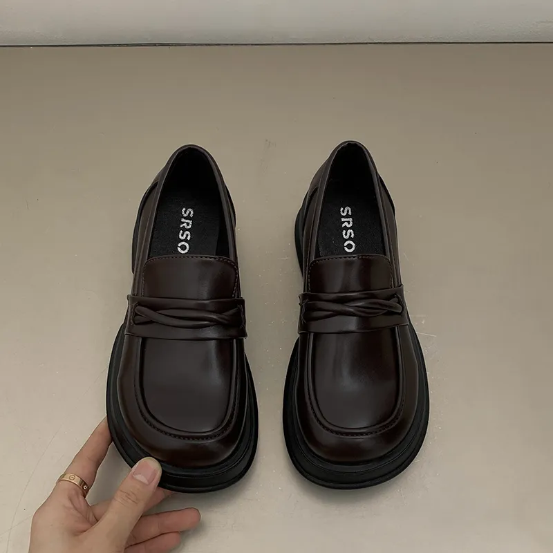 NUNZ Loafers Women's Black/Brown-5