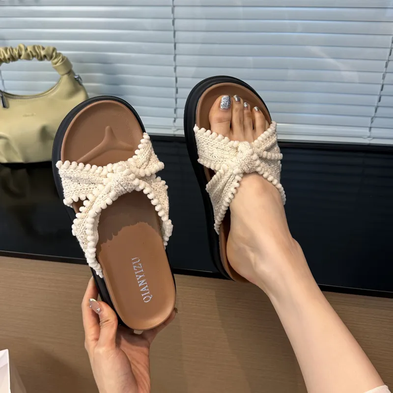 NUNZ Rubber Sole Quick Dry Slide Slippers Women's-16