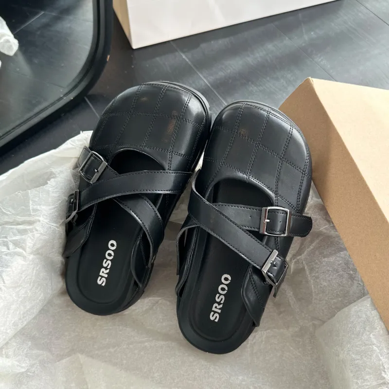 NUNZ Slip Resistant Closed Toe Slippers Women's-13