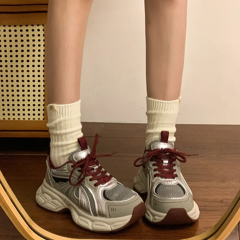 NUNZ Low Top Chunky Sneakers Women's-12
