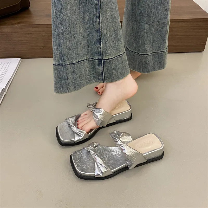 NUNZ Rubber Sole Abrasion Resistant Slide Slippers Women's-2