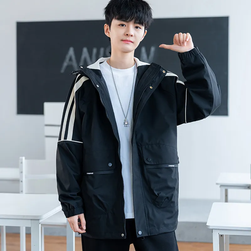 ANISAN Spring And Fall Season Jacket Stylish Hooded Coat Men's-1