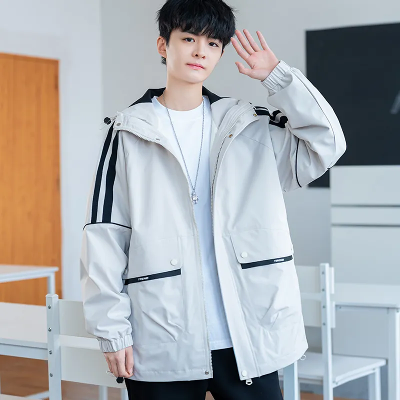 ANISAN Spring And Fall Season Jacket Stylish Hooded Coat Men's-9