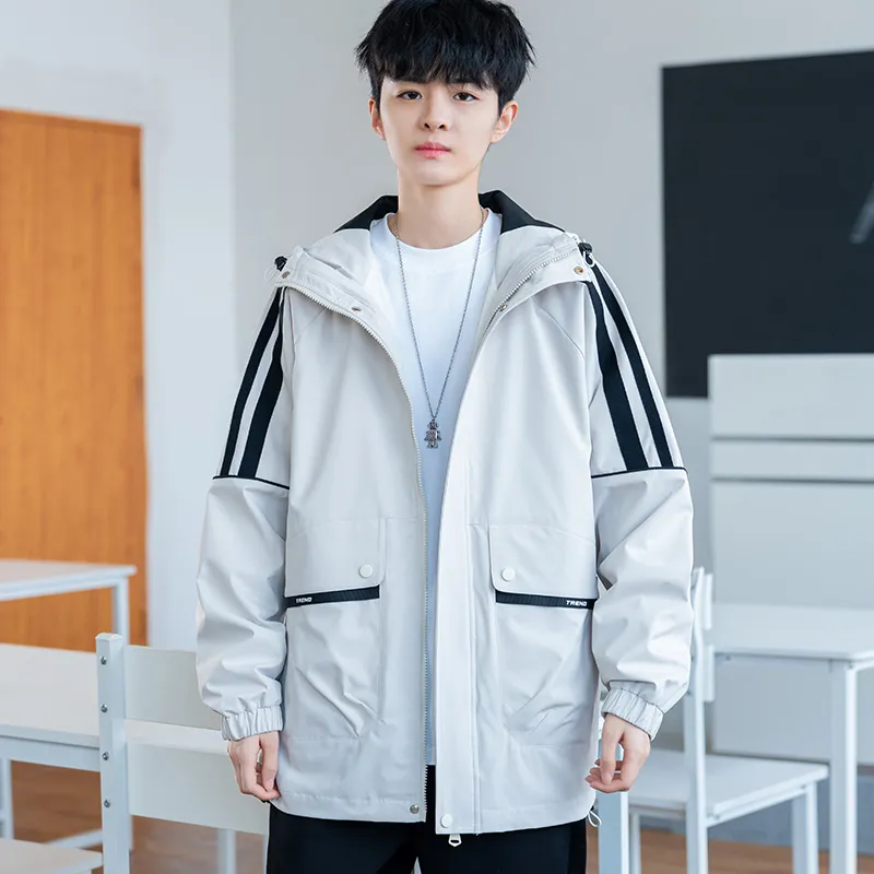 ANISAN Spring And Fall Season Jacket Stylish Hooded Coat Men's-8