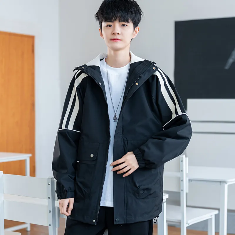 ANISAN Spring And Fall Season Jacket Stylish Hooded Coat Men's-4