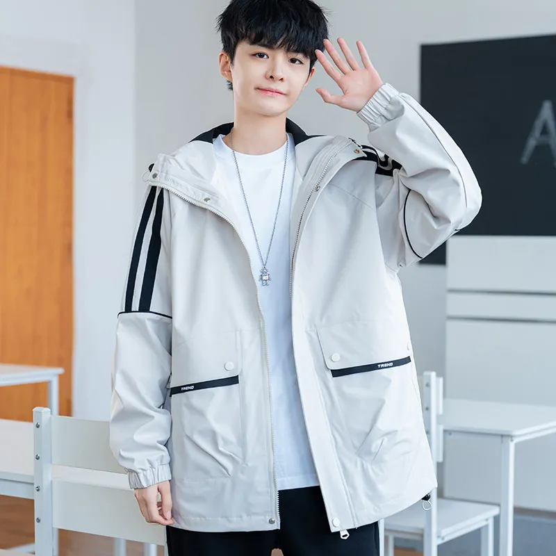 ANISAN Spring And Fall Season Jacket Stylish Hooded Coat Men's-10