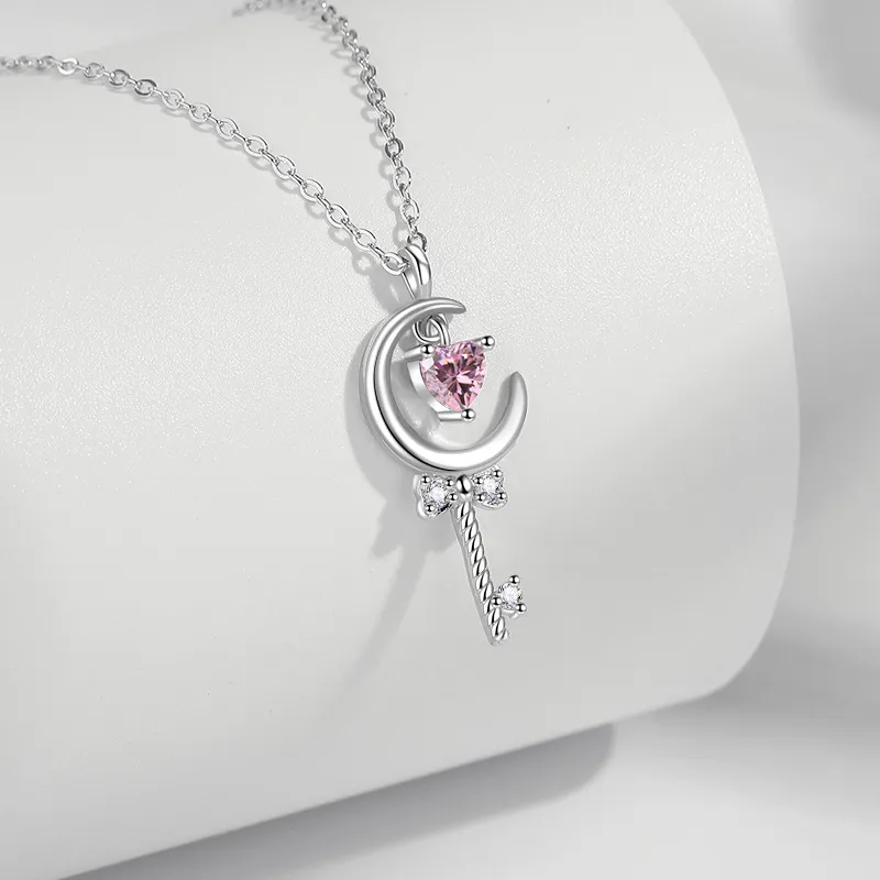 KLFOOK 999 Fine Silver Necklaces Women's-4