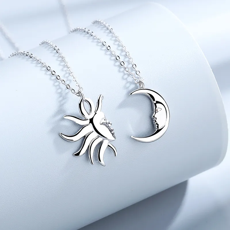 KLFOOK 999 Fine Silver Necklaces Unisex-4