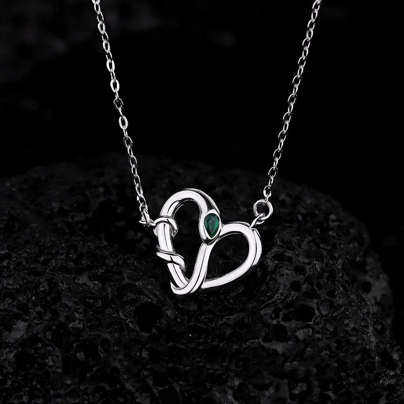 KLFOOK 999 Fine Silver Necklaces Women's-2